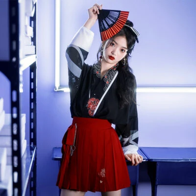 Night Flower modern hanfu