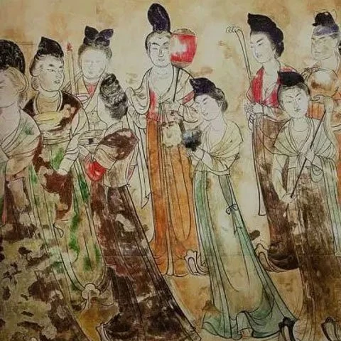 History of Traditional Hanfu Shawl: Pibo