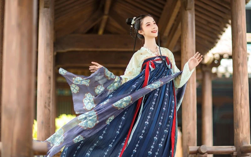 History of Traditional Hanfu Shawl: Pibo