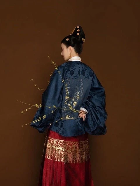Traditional Chinese Hair Jewelry - Ming Style Diji & Tiaopai