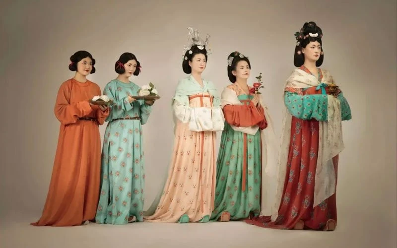 History of Chinese Dress: Kaleidoscope of Tang Costume
