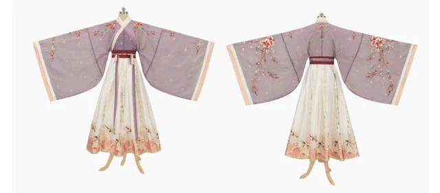 How Many Parts Does a Hanfu Upper Garment Consist Of?