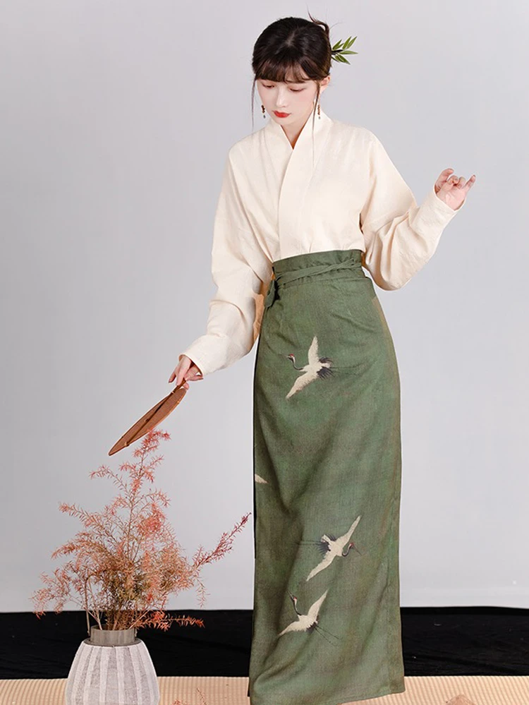 Women's Song Dynasty Hanfu Long Stylish Spring Daily Wear
