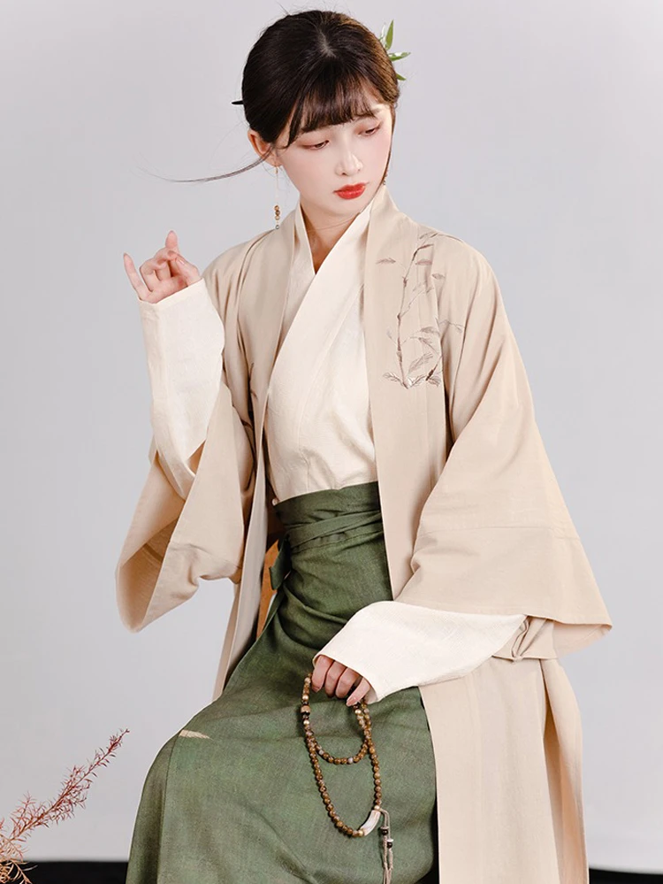 Women's Song Dynasty Hanfu Long Stylish Spring Daily Wear