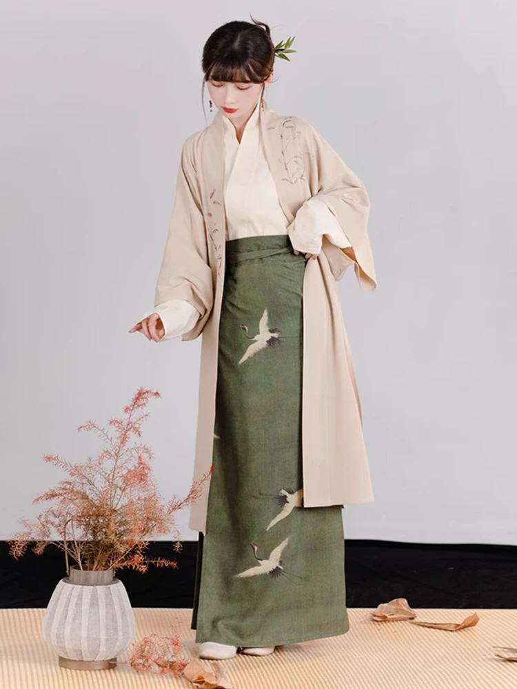 Women's Song Dynasty Hanfu Long Stylish Spring Daily Wear