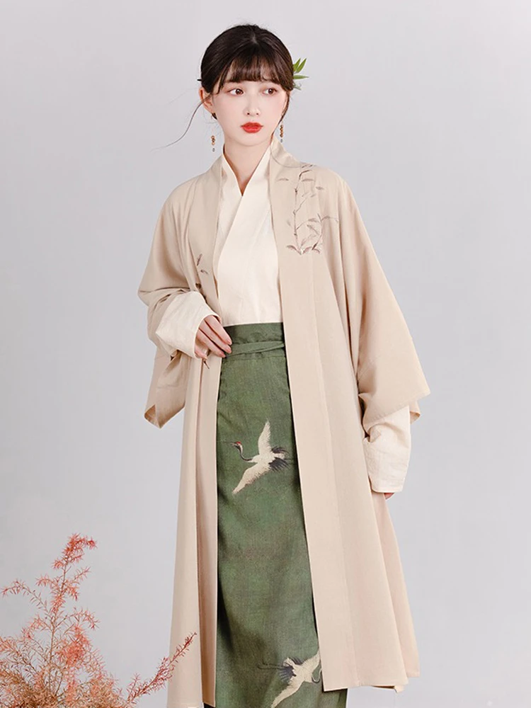 Women's Song Dynasty Hanfu Long Stylish Spring Daily Wear