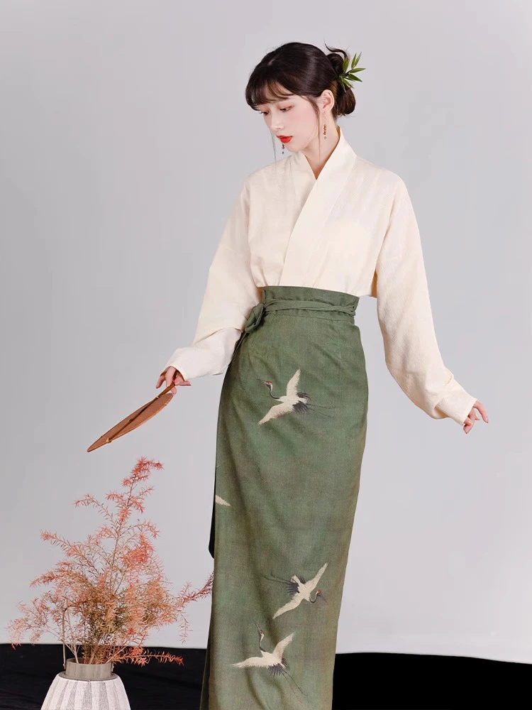Women's Song Dynasty Hanfu Long Stylish Spring Daily Wear