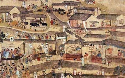 Painting Appreciation: Court Ladies Preparing Newly Woven Silk 1