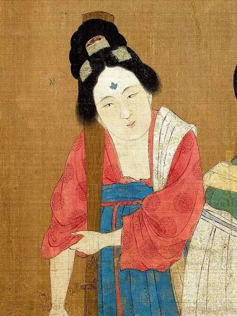 Painting Appreciation: Court Ladies Preparing Newly Woven Silk 5