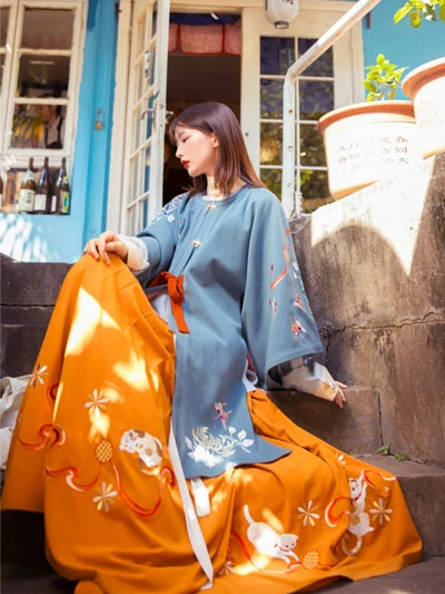 Cute Hanfu Suitable for Those Who Like the Cat 5