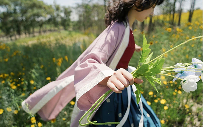 Let Lilac Purple Hanfu Romance Your 2021