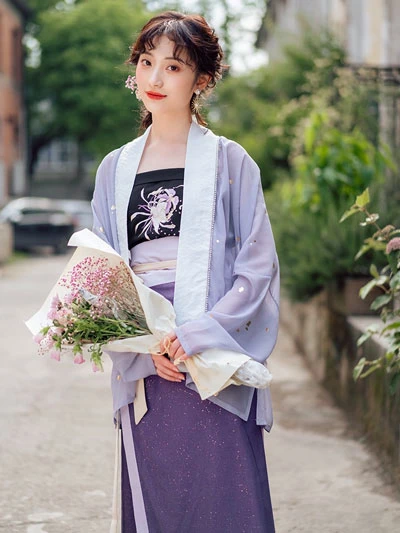 Let Lilac Purple Hanfu Romance Your 2021 10