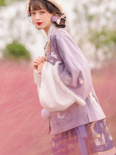 Let Lilac Purple Hanfu Romance Your 2021
