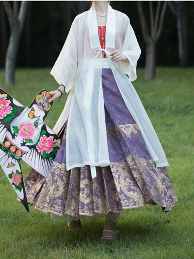 Let Lilac Purple Hanfu Romance Your 2021 17