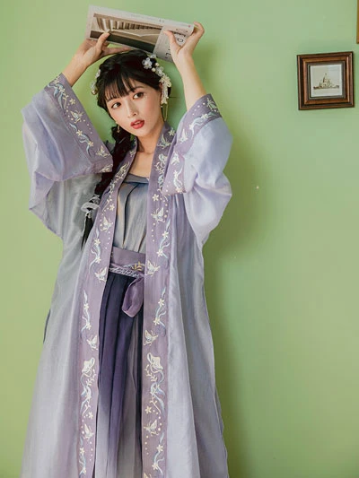 Let Lilac Purple Hanfu Romance Your 2021 5