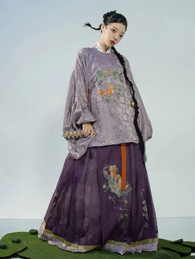 Let Lilac Purple Hanfu Romance Your 2021 6