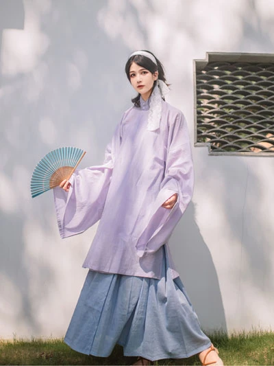 Let Lilac Purple Hanfu Romance Your 2021 8