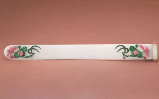 Ancient Chinese Headdress Qing Dynasty Bian Fang