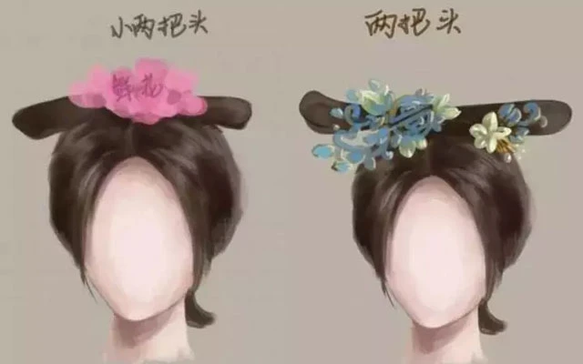 Ancient Chinese Headdress Qing Dynasty Bian Fang