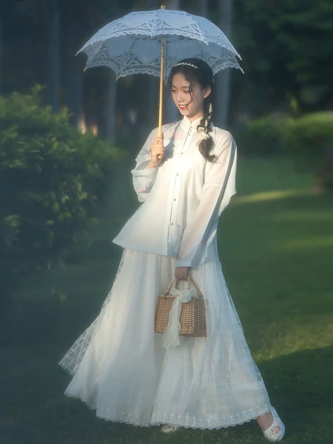2 Best Matching inside the Hanfu Skirts 5