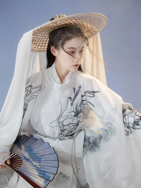 4 Sets of Martial Arts Style Hanfu for Girls