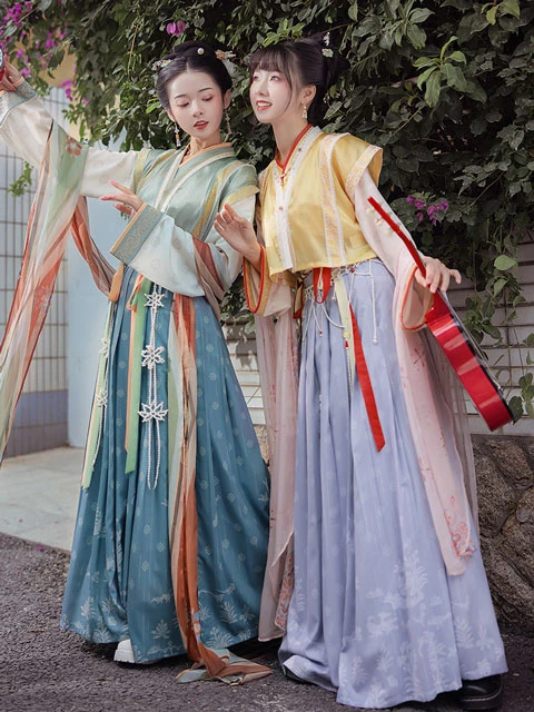 8 Different Styles of Tang Style Hanfu for Girls