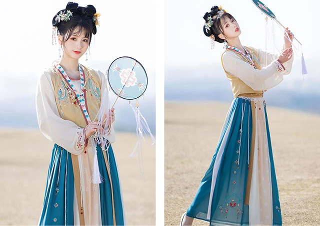 8 Different Styles of Tang Style Hanfu for Girls