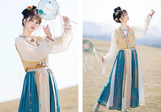 8 Different Styles of Tang Style Hanfu for Girls