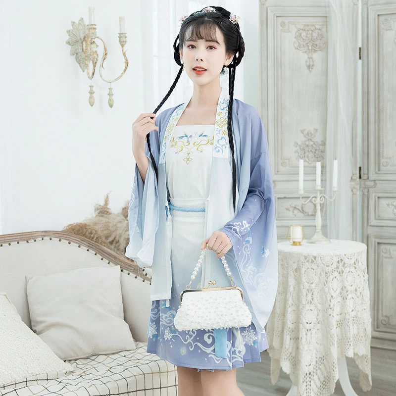 Flower Wave summer hanfu