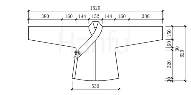 Hanfu Making(1) - Zhongyi Cutting & Sewing Patterns