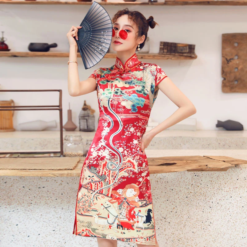 Meet Village modern qipao dress