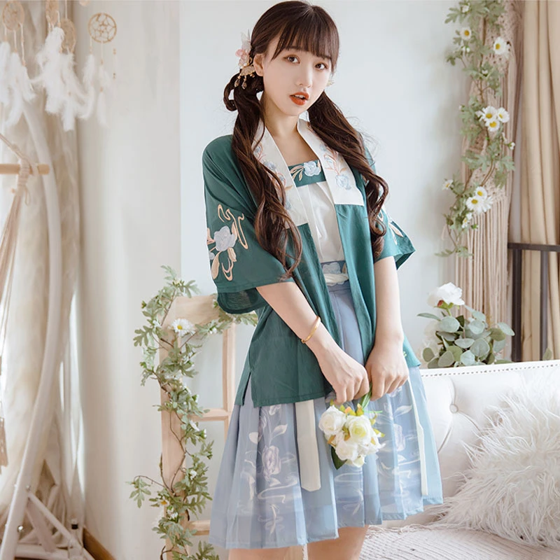 Water Flower modern hanfu