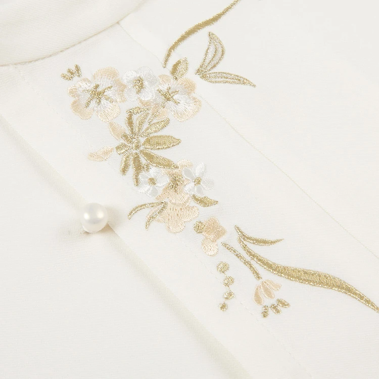 Winter Hanfu Coat Modern Song Warm Top for Women