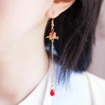 Water Lotus hanfu earrings
