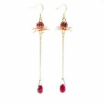 Water Lotus hanfu earrings
