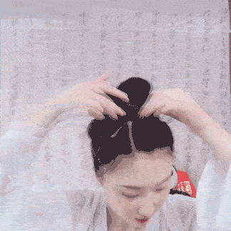 Chinese Hanfu Hairstyle Tutorial – 3 [Without Wig Buns]