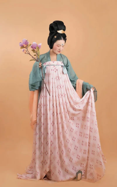 Exquisite Restored Hanfu from the Ancient Painting 4