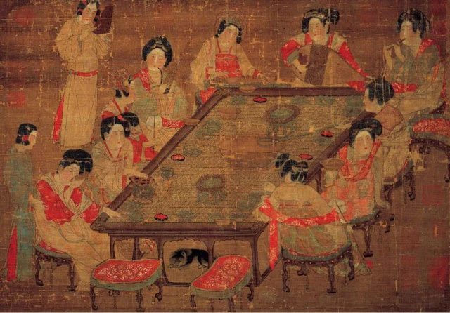 Exquisite Restored Hanfu from the Ancient Painting 7