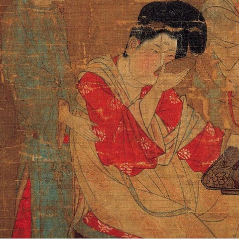 Exquisite Restored Hanfu from the Ancient Painting 10