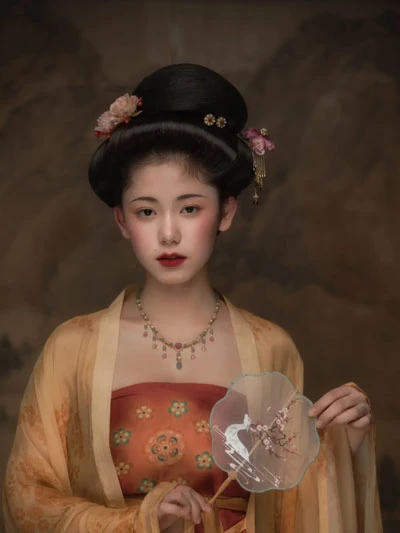 Exquisite Restored Hanfu from the Ancient Painting 22