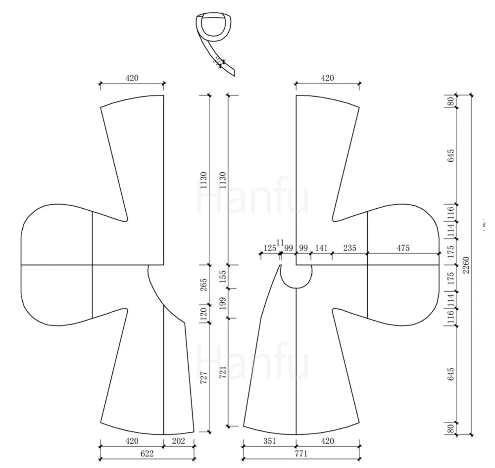 Hanfu Making(5) - Pan Collar Aoqun Cutting & Sewing Patterns