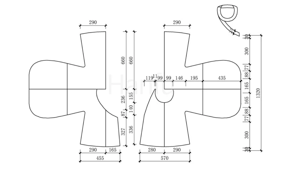 Hanfu Making(5) - Pan Collar Aoqun Cutting & Sewing Patterns