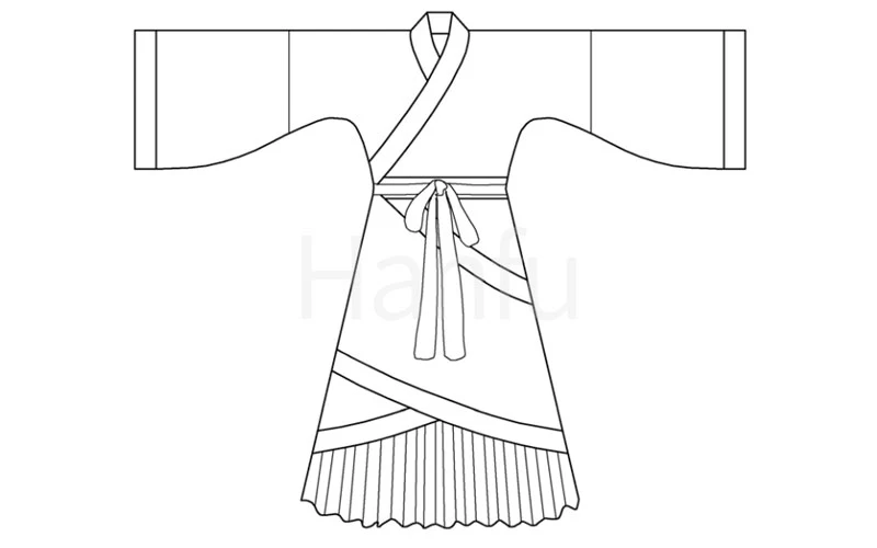 Hanfu Making(6) - Quju Cutting & Sewing Patterns