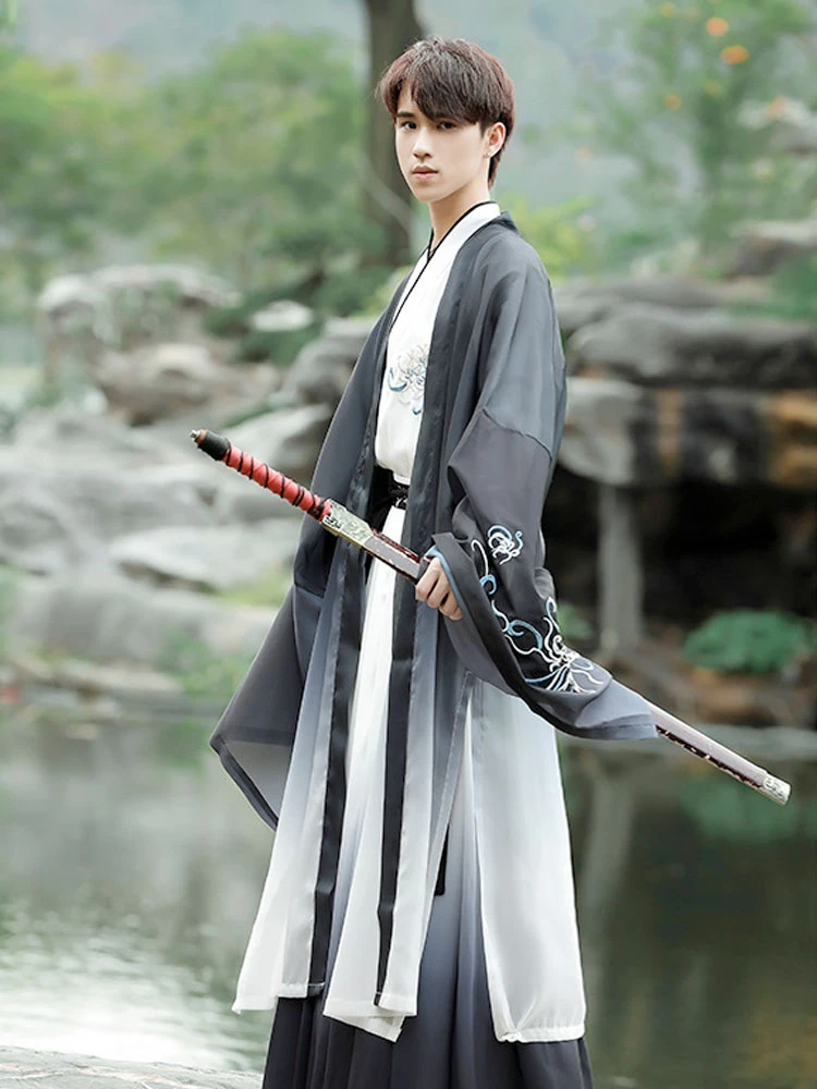 Ink Kirin male hanfu