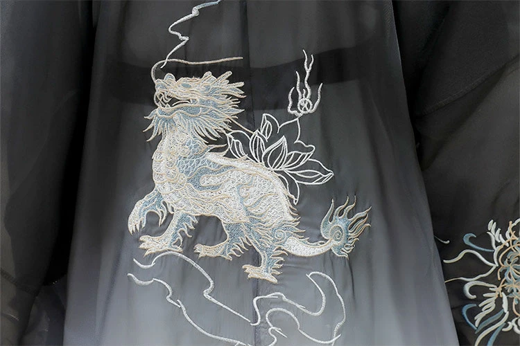 Ink Kirin male hanfu