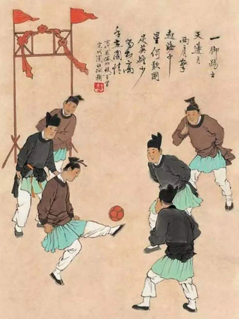 Sports of Ancient China: Cuju, Primitive Soccer