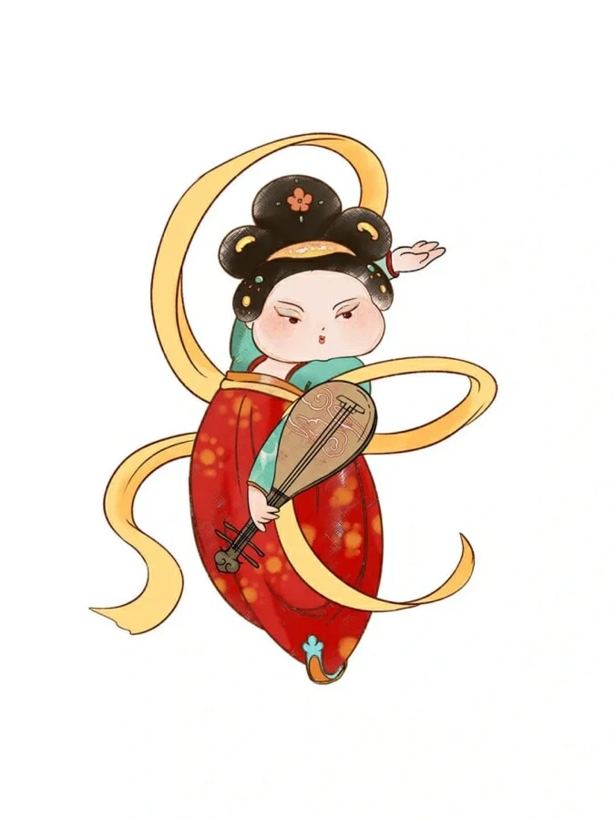Wonderful Dunhuang Mural Color Matching 38