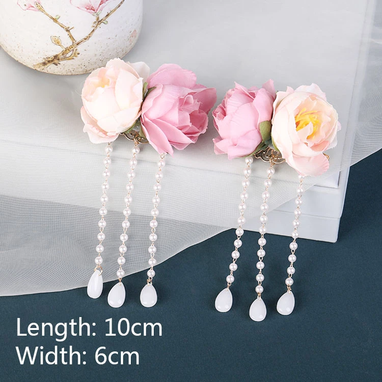 Rose Hairclip hanfu accessory