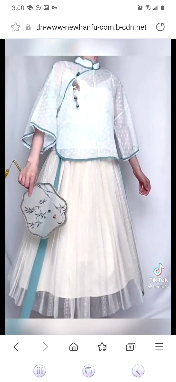 Blue on White Hanfu, for Summer 20