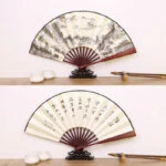 Painting Fan hanfu accessory